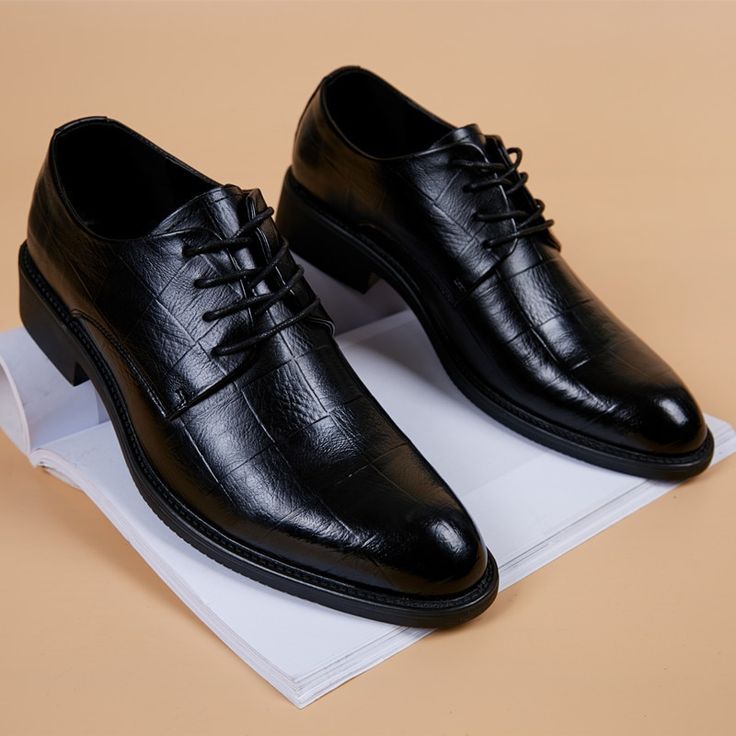 Oxford black classy shoes
